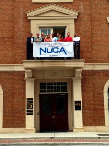 NUCA of Florida members gather at the Wilson & Associates office for a reception and networking during NUCA of Florida Legislative Days.